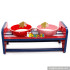 best sale animal wooden pet ceramics bowl for red/pink W06F015