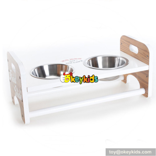 new fashion children wooden pet feeder for sale as gift W06F016