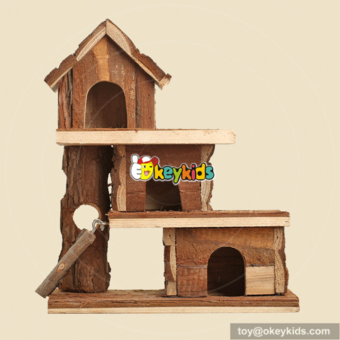 wooden hamster homes