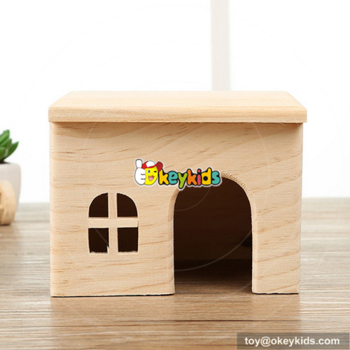 New cute animal wooden pet house for sale W06F019