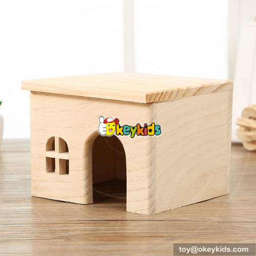 New cute animal wooden pet house for sale W06F019