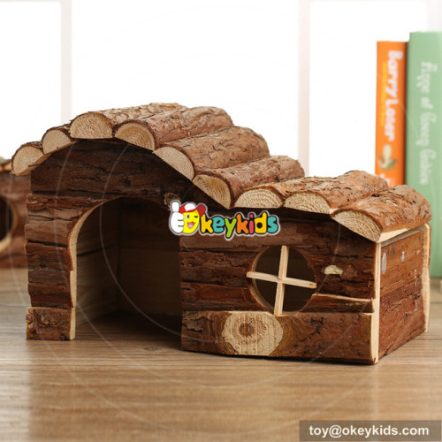 new fashion natural wooden big hamster cages for sale W06F022