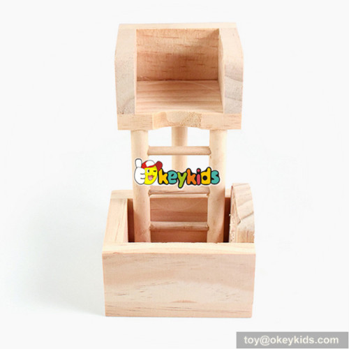 indoor funny small animals creeping toy wooden pet ladder W06F027