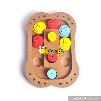 pets IQ training feeder wooden interactive cat toys W06F033