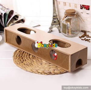 high quality small animal playground wooden interactive pet toys W06F044