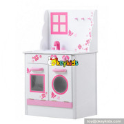 Wholesale intelligent girls interactive toy wooden kitchen toy for kids W10C344