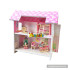 Okeykids New hottest 2-layer children miniatures wooden mini dollhouse with furniture W06A258