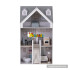 Okeykids New hottest miniature wooden american doll house for children W06A270