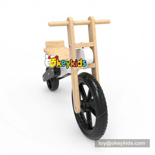 Okeykids Newest design wooden pedal less bike for kids balance learning W16C190