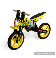 Okeykids Newest design safety no-pedal wooden balance bike bicycle for kids W16C192