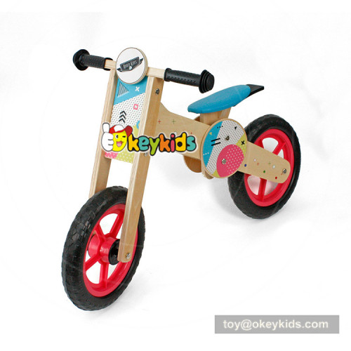 Okeykids Newest design cartoon wooden kids cycle for balance training W16C193