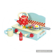 Okeykids  girls wooden toy stove with play food W10C359