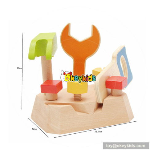 New educational toys wooden kids tool set with customize W03D088