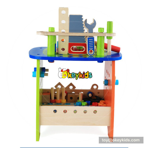 2018 Hot sales diy assemble wooden tools beach toys preschool educational toys  W03D094