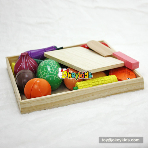 wholesale fashion children wooden cut fruit toy for sale W10B173