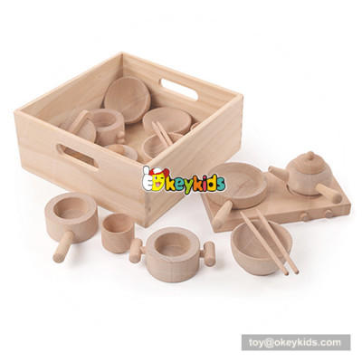funny kid wooden role play toys W10B178