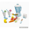 Delicate children wooden juicer set toy contains of cutting food toy W10B204