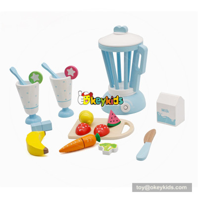 Delicate children wooden juicer set toy contains of cutting food toy W10B204