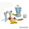 Delicate children wooden juicer set toy contains of cutting food toy W10B204