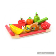 New arrival educational wooden kitchen toy fruit for girls W10B214
