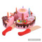 DIY wooden toy birthday cake for kids pretend play W10B229