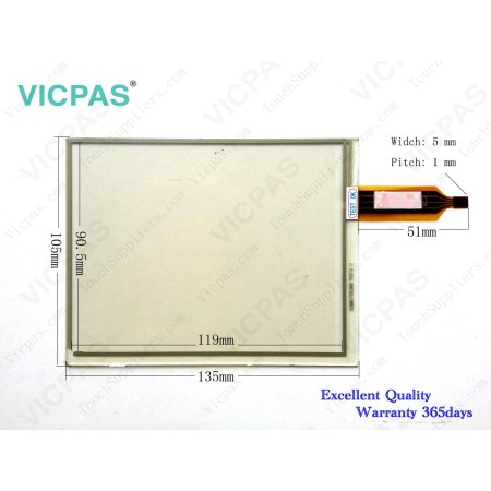Touchscreen panel for 6AV6545-8BC10-0AA0 touch panel membrane touch sensor glass replacement repair