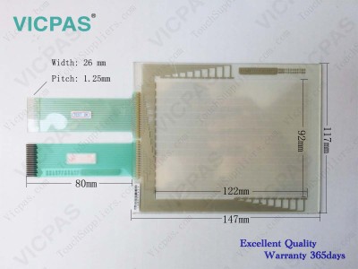Touch screen panel for 6AV3627-5DB00-0BR0 OEM TP27-6”-FC FS touch panel membrane touch sensor glass replacement repair