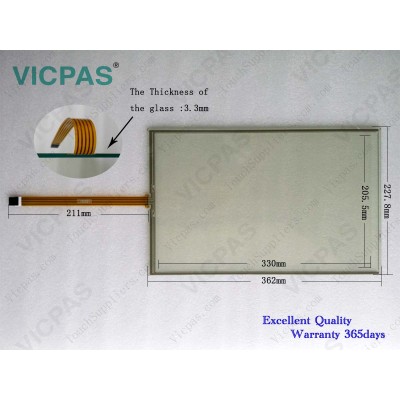 Touch screen panel for 6AV7881-4AE00-2DA0 touch panel membrane touch sensor glass replacement repair