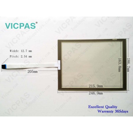 Touch screen panel for 6AV3627-1QL00-0AX0 TP27-10 touch panel membrane touch sensor glass replacement repair