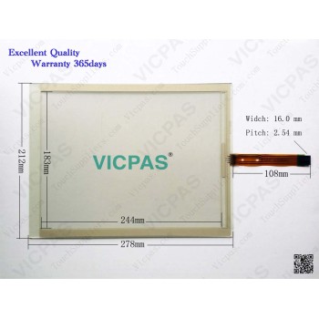 6AV7861-1TA00-0AA0 Touch screen panel glass repairing