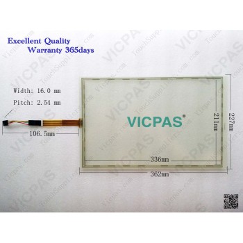Touch screen panel 6AV6 646-1AB22-0AX0 Industrial Thin Client touch panel membrane touch sensor glass replacement repair