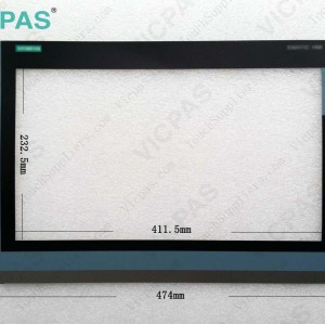 6AV6646-1AC22-0AX0 Touch glass pane screen