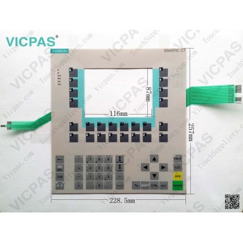 Membrane keyboard for 6EA7 636-2EB00-0AE3 membrane keypad switch