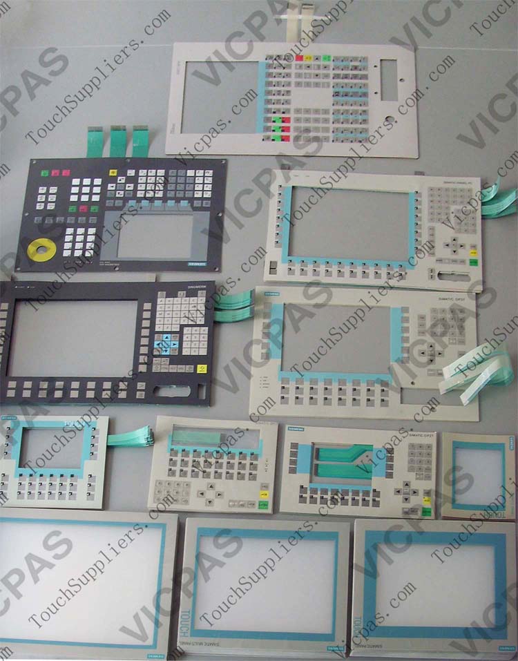 for Siemens SIMATIC MP377-12 6AV6644-0BA01-2AX1 Screen Glass Membrane Keypad
