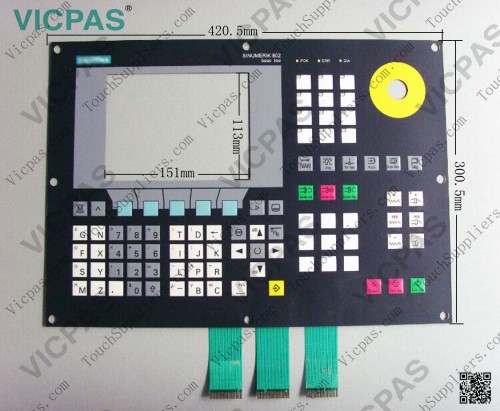6FC5500-0AA00-2AA0 Membrane keypad keyboard