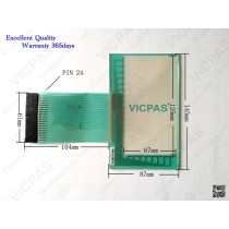 Touch panel screen and membrane keyboard keypad for PanelView Standard 550 Monochrome Terminals