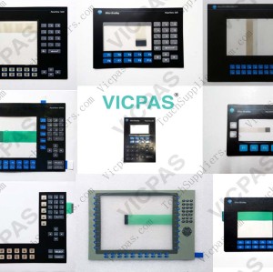 Touch screen panel and membrane keyboard keypad for 6180P-12BSXP
