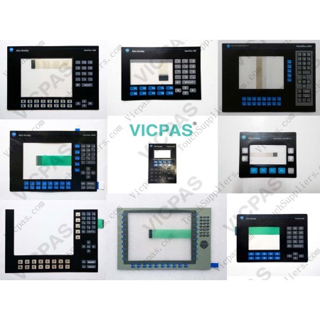 Membrane keyboard keypad and Touch panel screen for 6180P-12BPXPDC