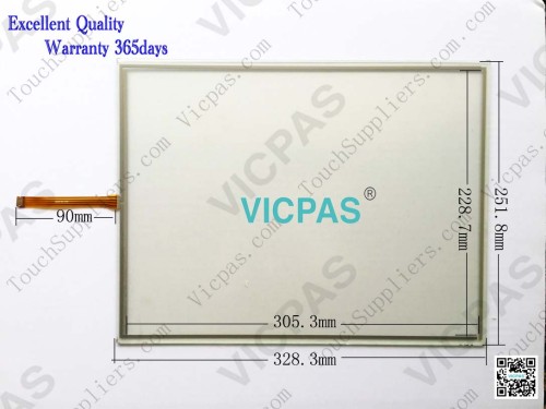 Touchscreen panel for PL-3600K touch screen membrane touch sensor glass replacement repair