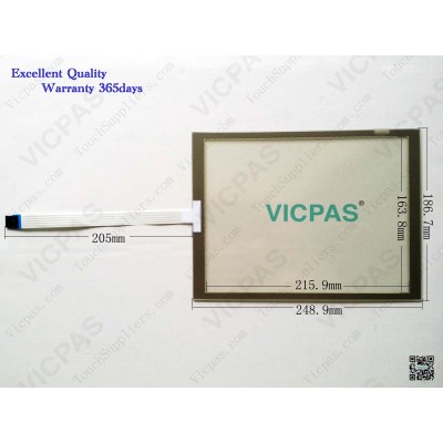 Touch screen panel for 4PP482 1043-75 touch panel membrane touch sensor glass replacement repair