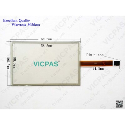 Touch panel screen for 5PP520.0702-800 touch panel membrane touch sensor glass replacement repair