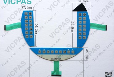 Teclado de membrana para el interruptor del teclado de membrana 5MP050.0653-03