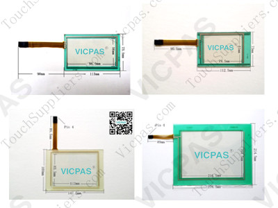 Touch panel screen for HCJ015.8200.930.0 touch panel membrane touch sensor glass replacement repair