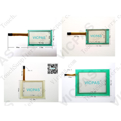 Touch screen panel for S/N041031728510-TAO017VN04673137 touch panel membrane touch sensor glass replacement repair