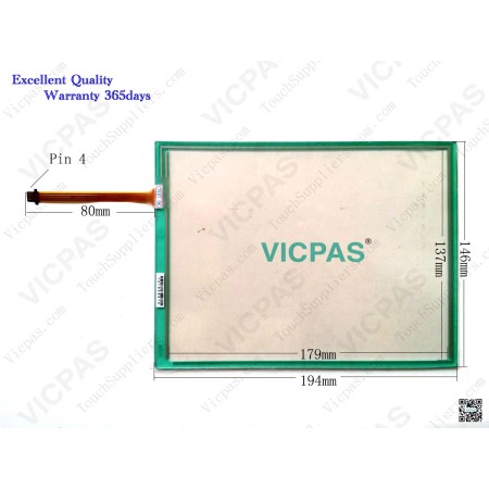 Touch screen for AST-084 touch panel membrane touch sensor glass replacement repair