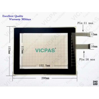 Touchscreen panel for N314-3017 touch screen membrane touch sensor glass replacement repair