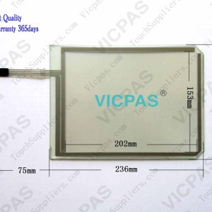Touch panel screen for PWS3120 touch panel membrane touch sensor glass replacement repair