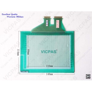 Novo！ Painel da tela de toque para NS5-MQ00B-V2 toque painel membrana de toque sensor de vidro substituição reparação