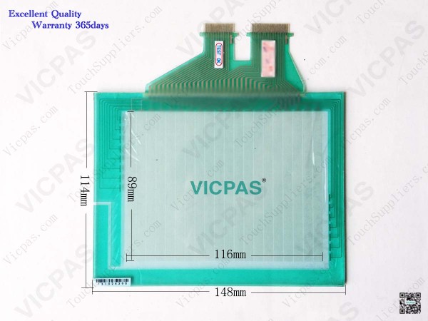 Novo！ Painel da tela de toque para NS5-MQ00B-V2 toque painel membrana de toque sensor de vidro substituição reparação