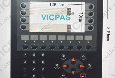 Interruptor de membrana para teclado de teclado de membrana E600 04390A